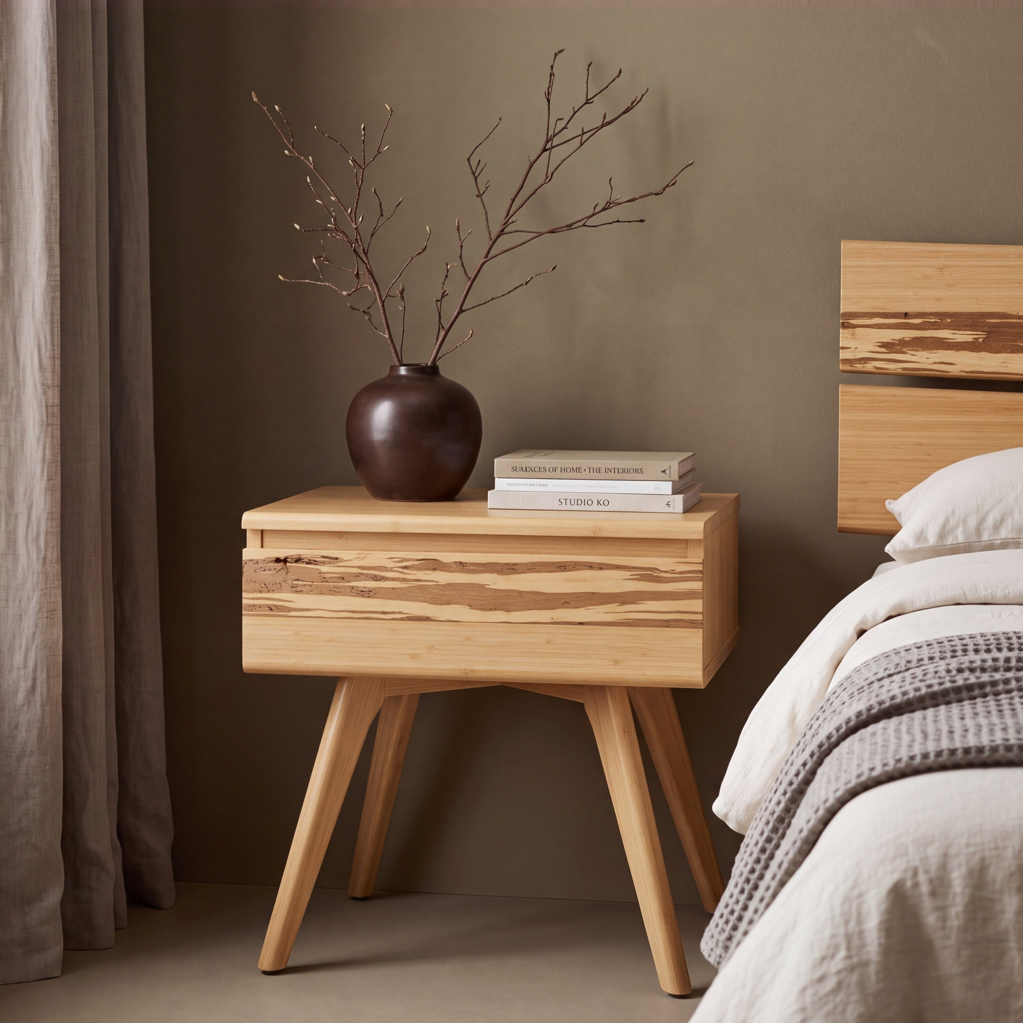 Greenington Azara Nightstand in Caramelized Finish