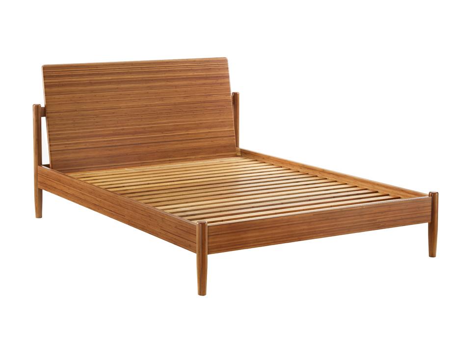 Greenington Monterey Platform Bed in Solid Amber Bamboo