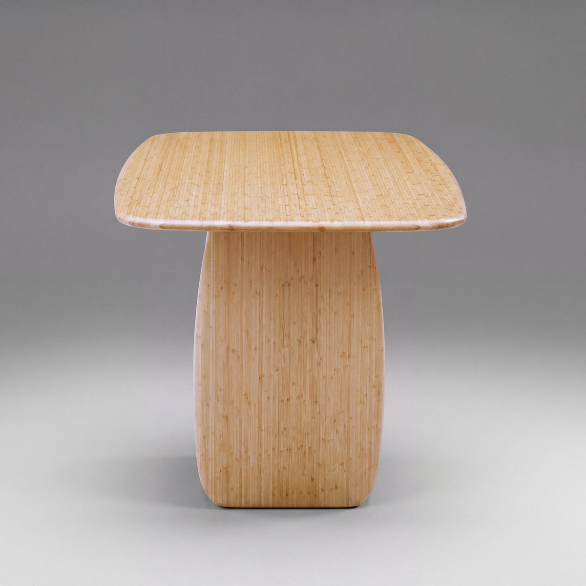 Greenington Aria Dining Table (72") in Wheat bamboo, on a studio background