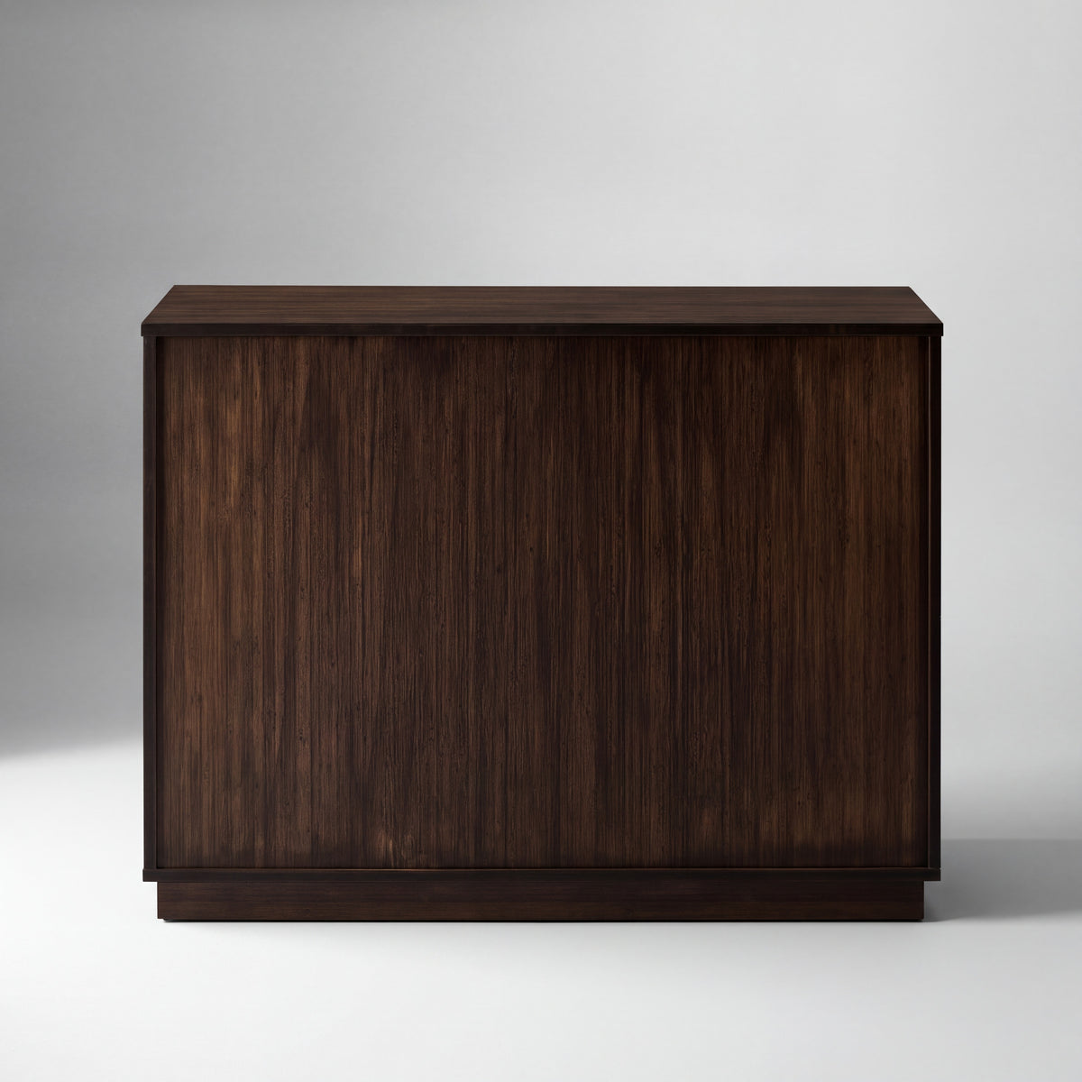 Greenington Avalon Sideboard/Console in Black Walnut bamboo, on a studio background