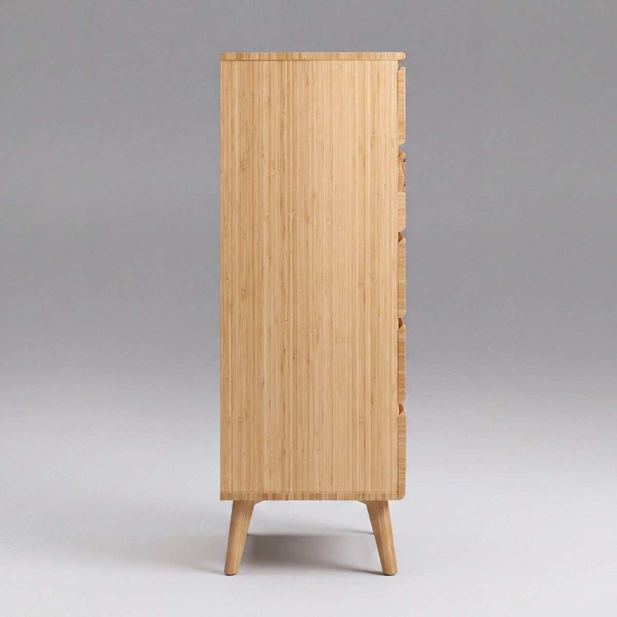 Greenington Azara Chest in Caramelized bamboo, studio photo on a plain background