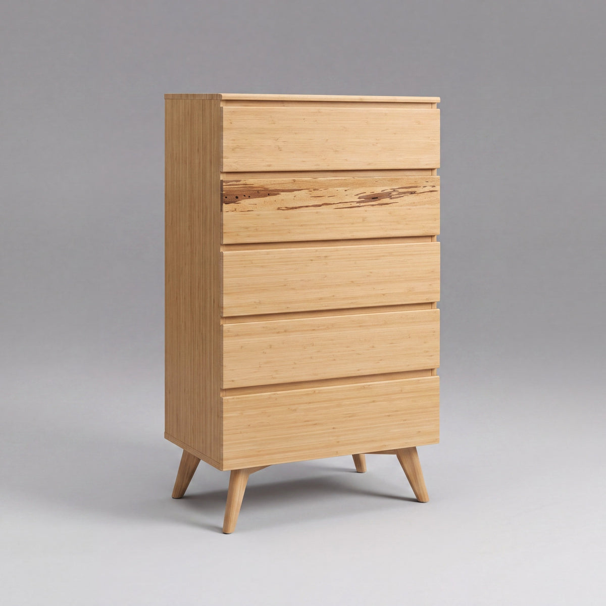 Greenington Azara Chest in Caramelized bamboo, on a studio background