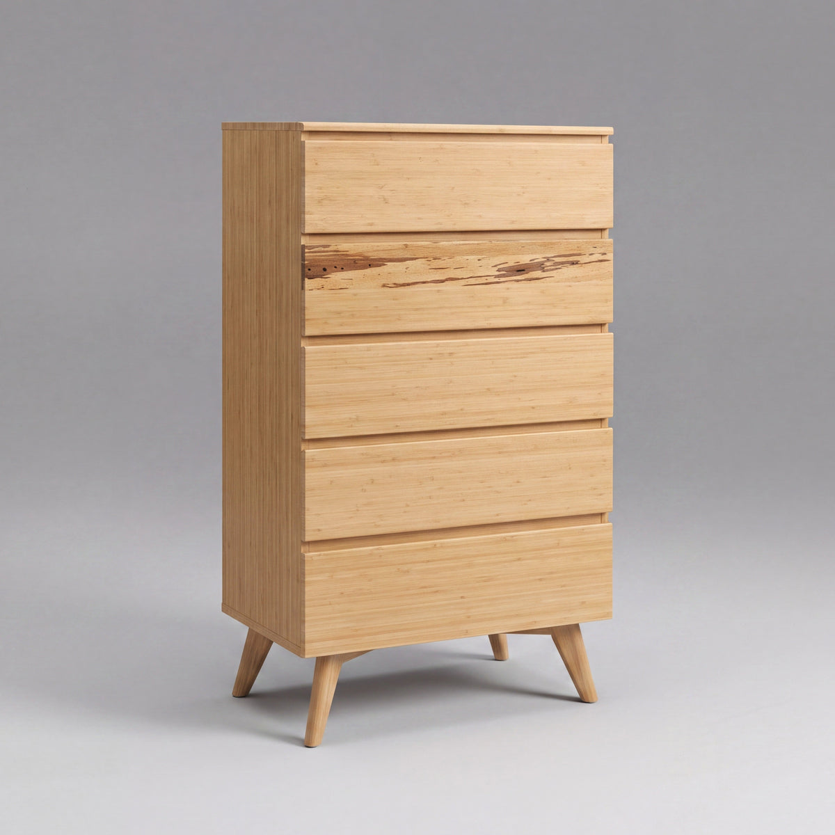 Greenington Azara Chest in Caramelized bamboo, on a studio background