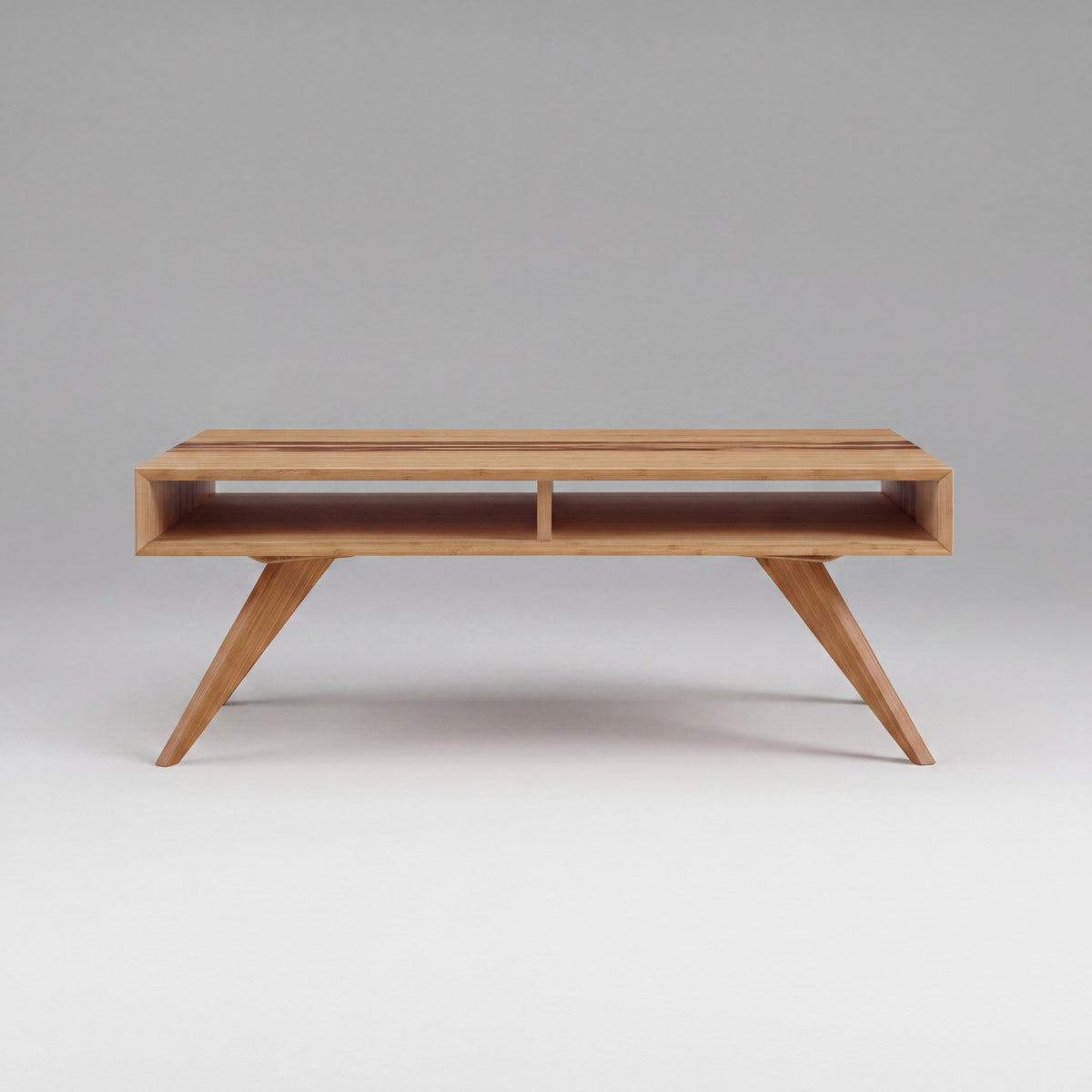 Greenington Azara Coffee Table in Caramelized bamboo, shown on a plain background