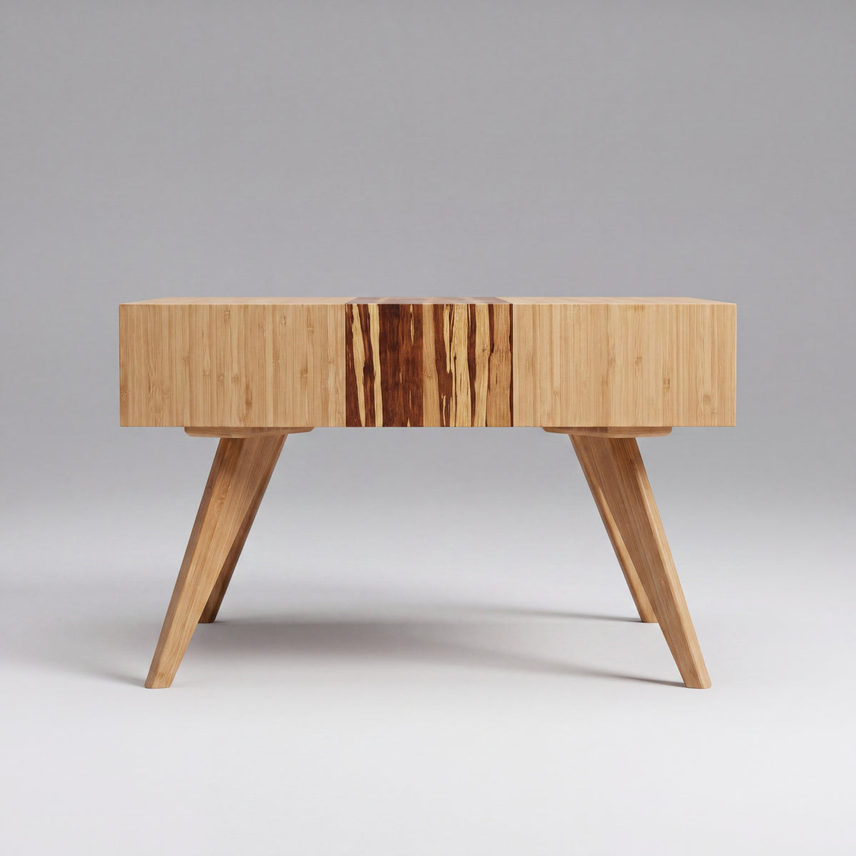 Greenington Azara Coffee Table in Caramelized bamboo, studio photo on a plain background