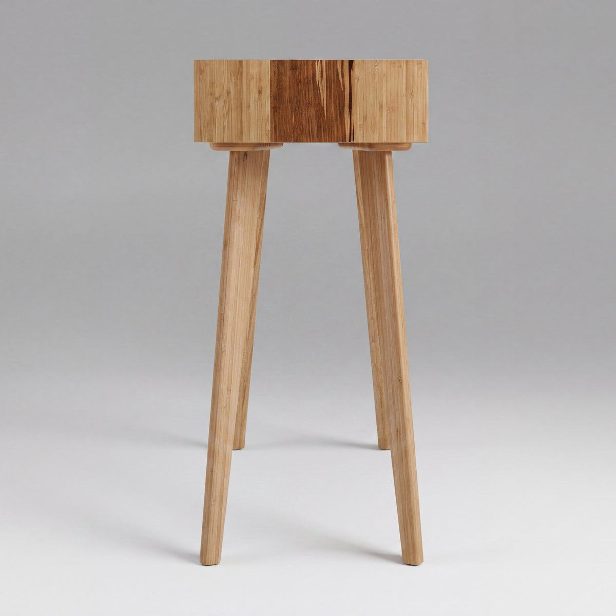 Greenington Azara Console Table in Caramelized bamboo, studio photo on a plain background