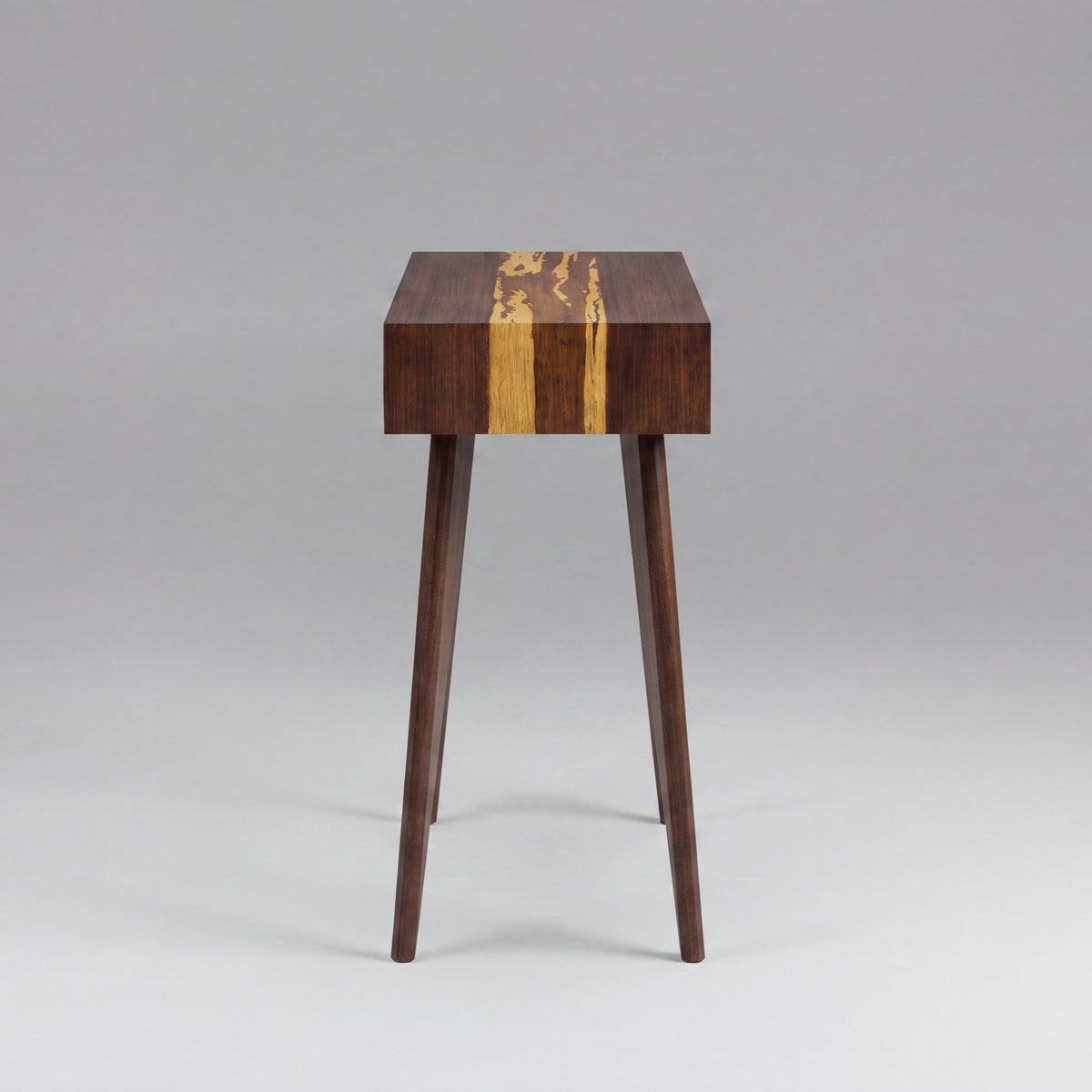 Greenington Azara Console Table in Sable bamboo, studio photo on a plain background