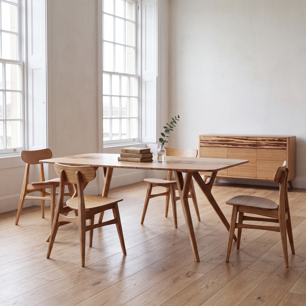 Azara dining table and sideboard