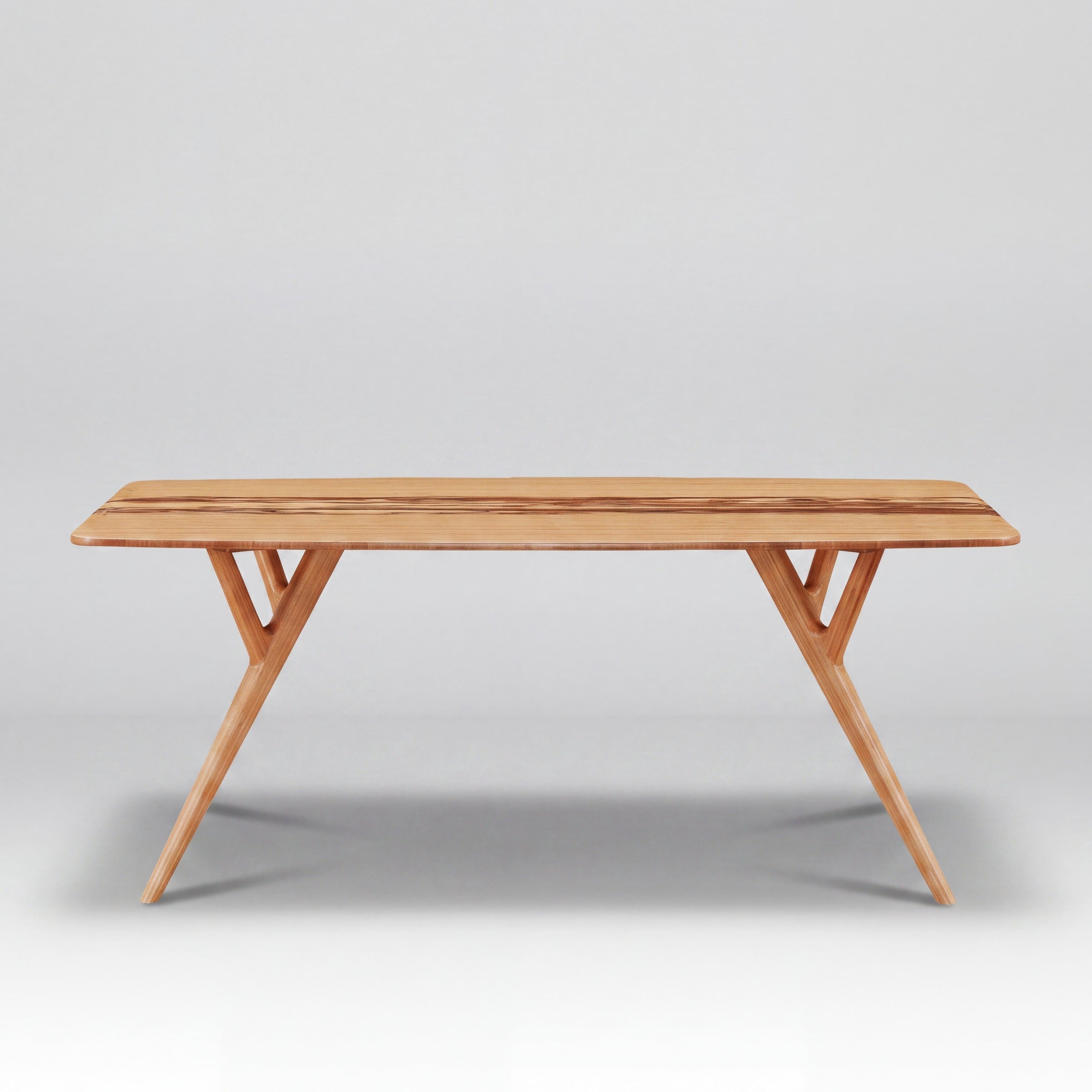 Azara Dining Table in Caramelized Bamboo | Greenington