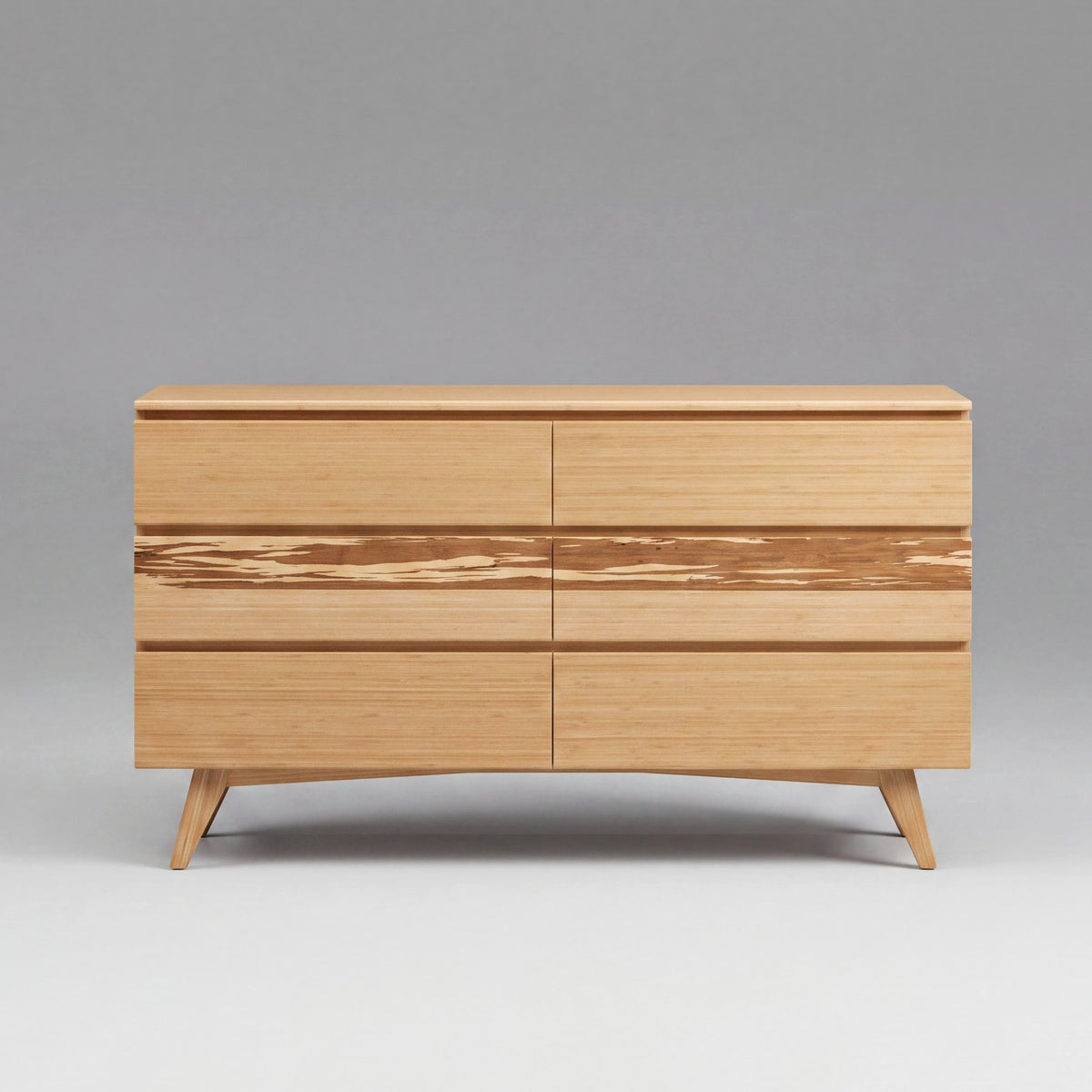 Greenington Azara Dresser in Caramelized bamboo, shown on a plain background