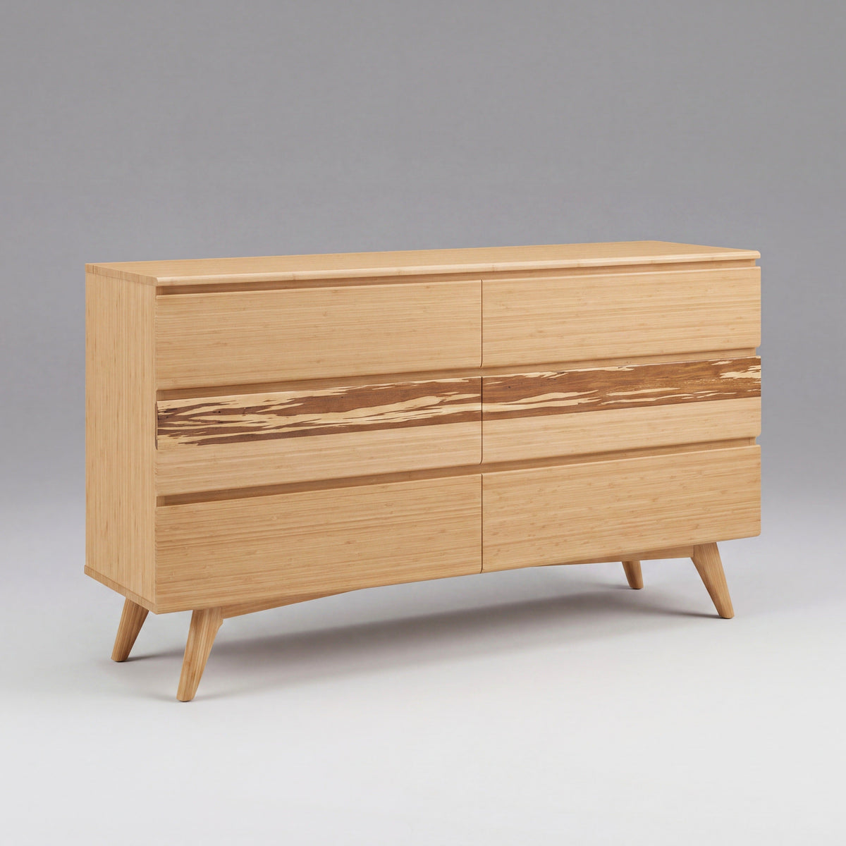 Greenington Azara Dresser in Caramelized bamboo, on a studio background