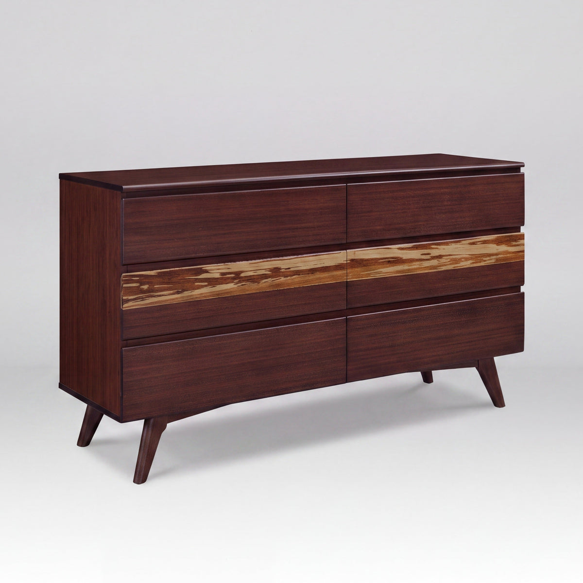 Greenington Azara Dresser in Sable bamboo, on a studio background