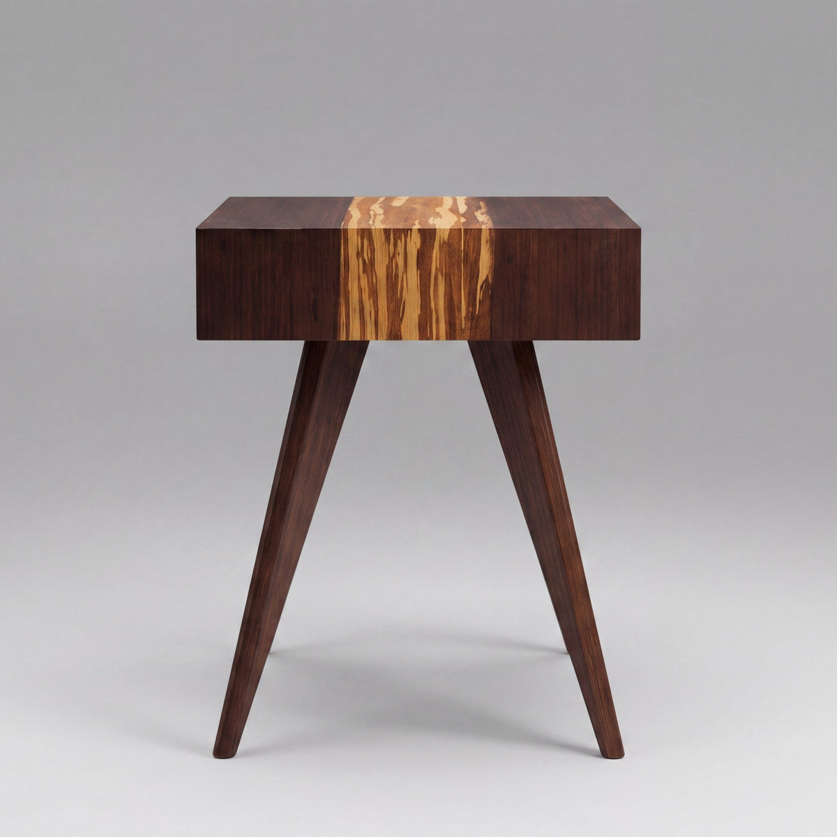 Greenington Azara End Table in Sable bamboo, shown on a plain background