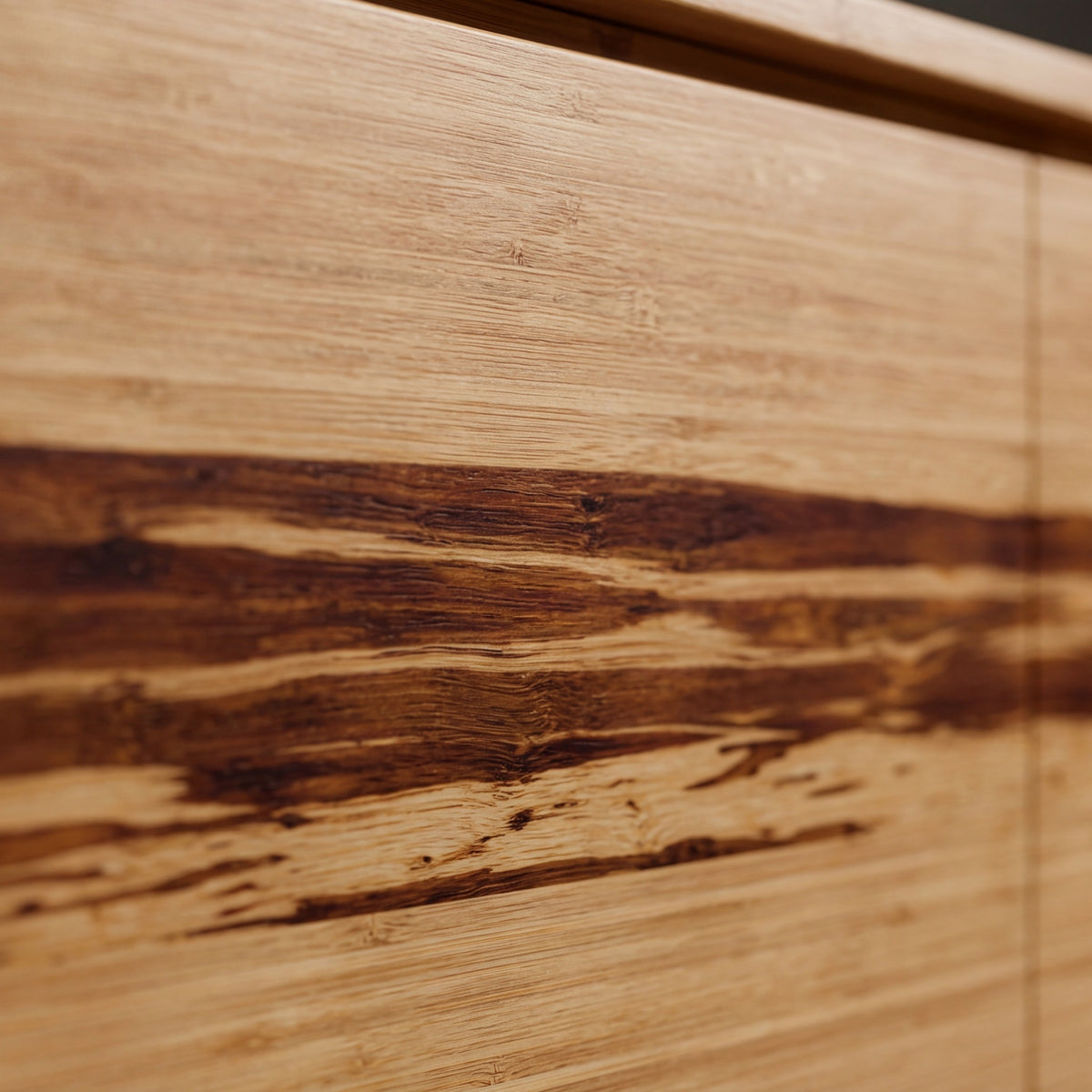 Greenington Azara Media Cabinet in Caramelized bamboo