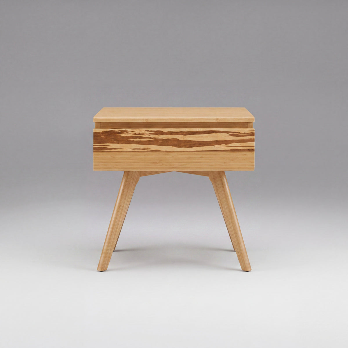 Greenington Azara Nightstand in Caramelized bamboo, shown on a plain background
