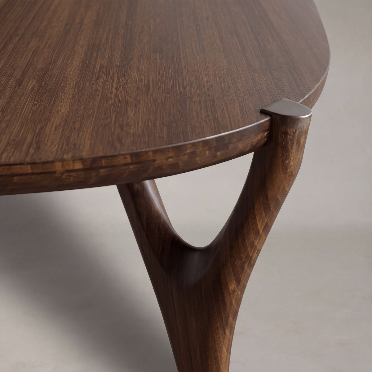 Belle dining table in Black Walnut