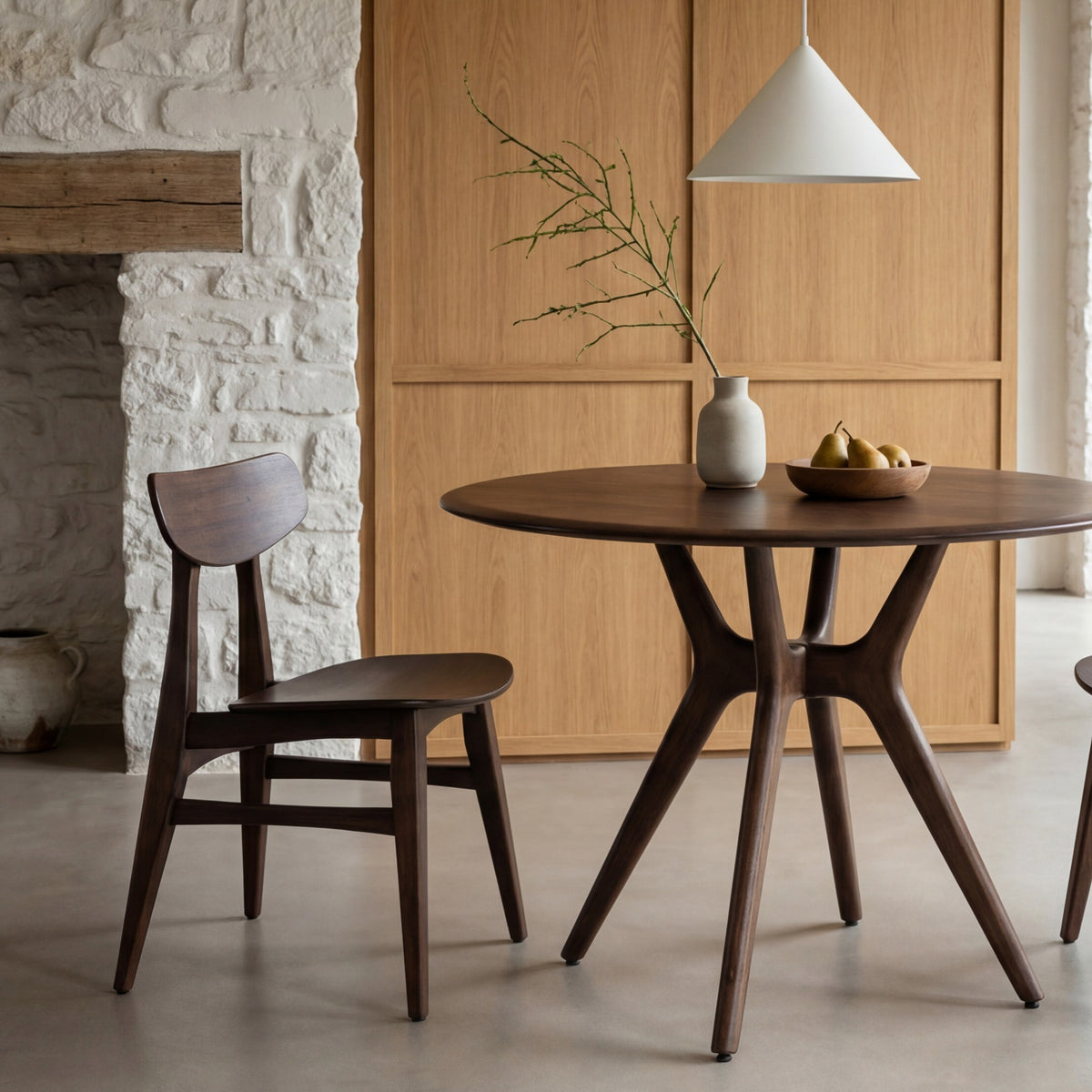 Greenington Cassia Dining Chair in Black Walnut bamboo