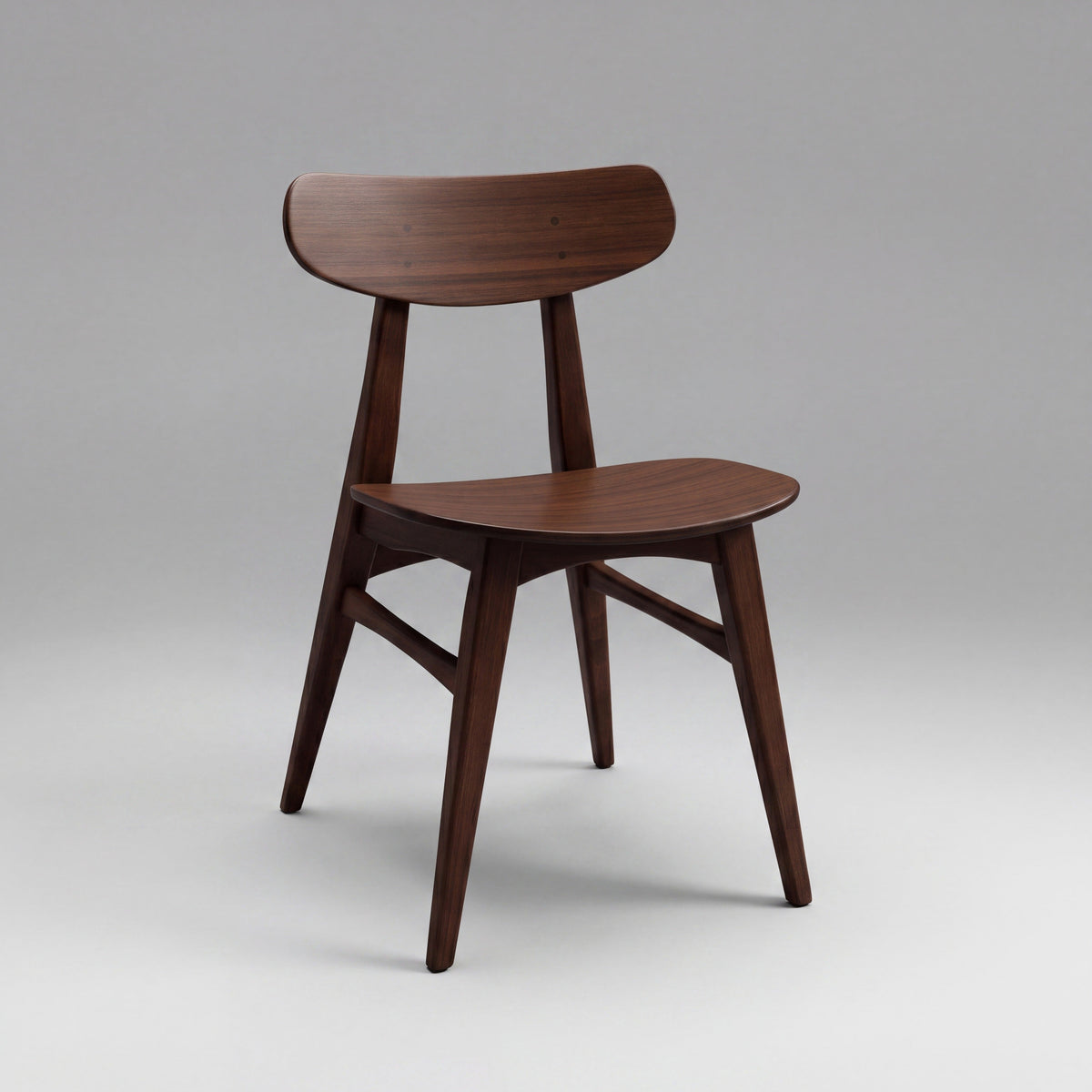 Greenington Cassia Dining Chair in Sable bamboo, on a studio background
