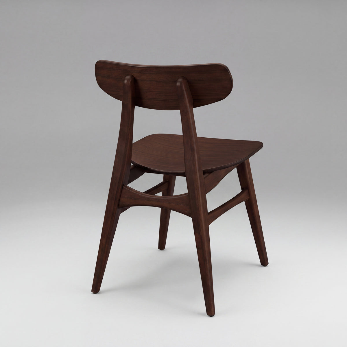 Greenington Cassia Dining Chair in Sable bamboo, on a studio background