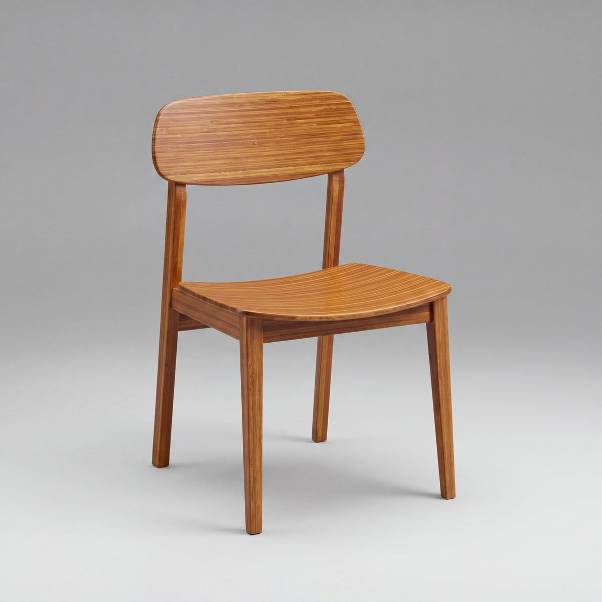 Greenington Currant Chair in Amber bamboo, on a studio background