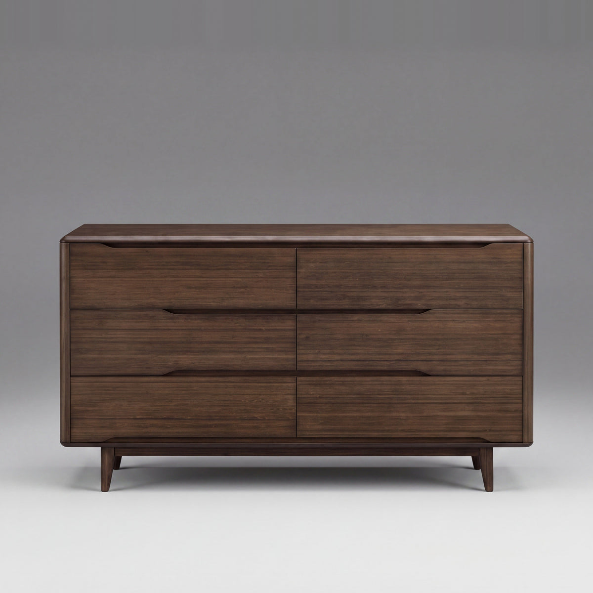 Greenington Currant Dresser in Black Walnut bamboo, on a studio background