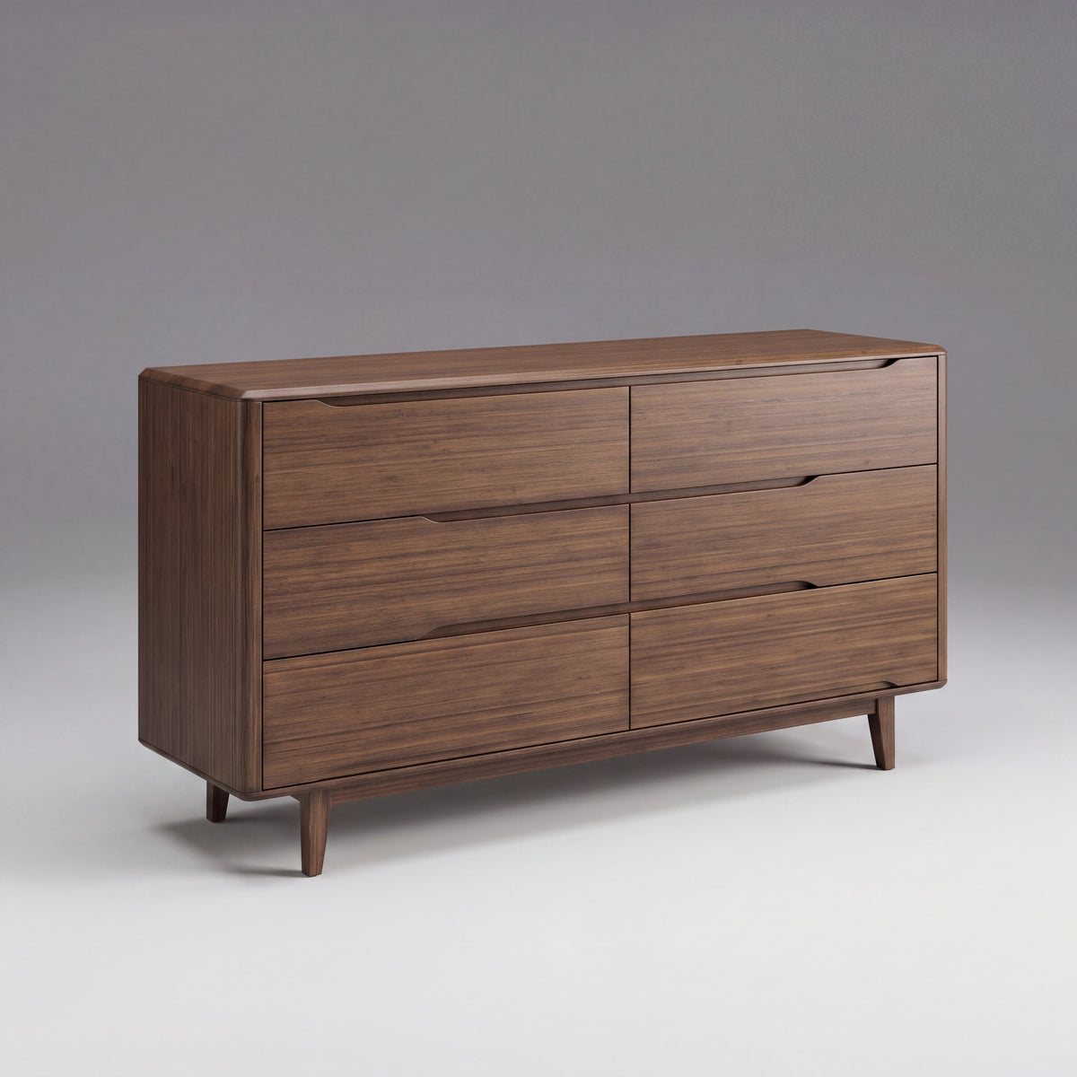 Greenington Currant Dresser in Black Walnut bamboo, shown on a plain background