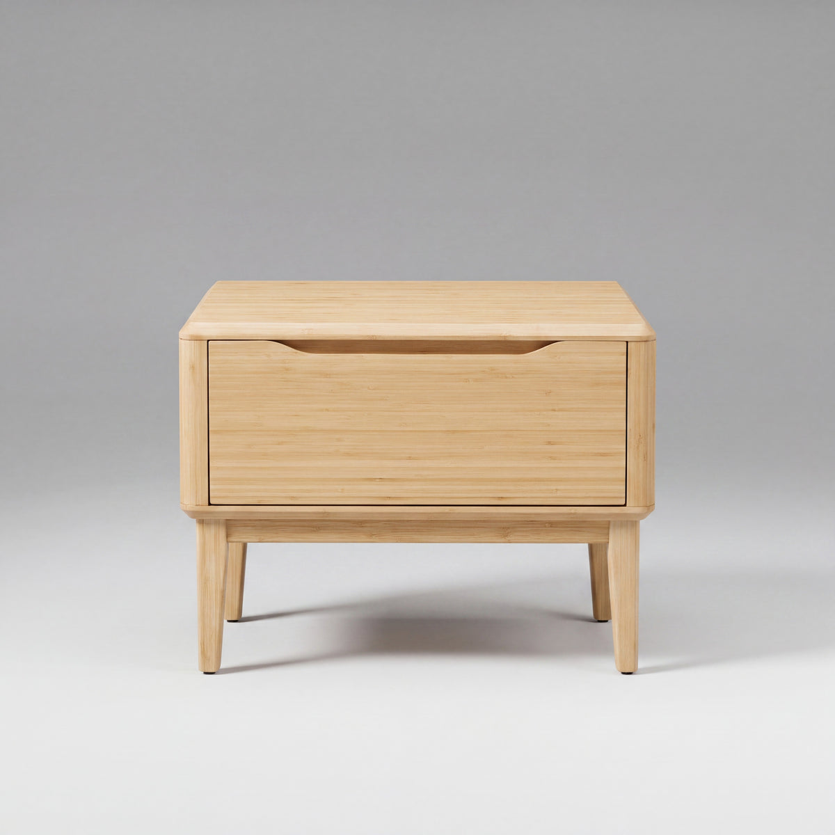 Greenington Currant Nightstand in Caramelized bamboo, shown on a plain background