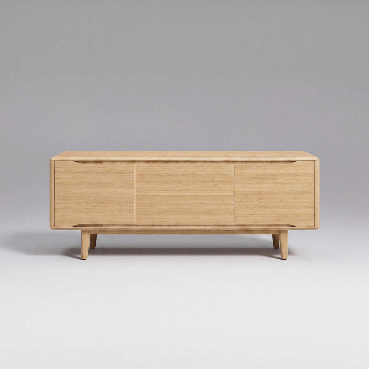 Greenington Currant Sideboard/Media Center in Caramelized bamboo, on a studio background