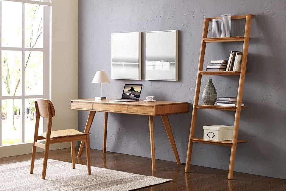 Currant Writing Desk in Caramelized