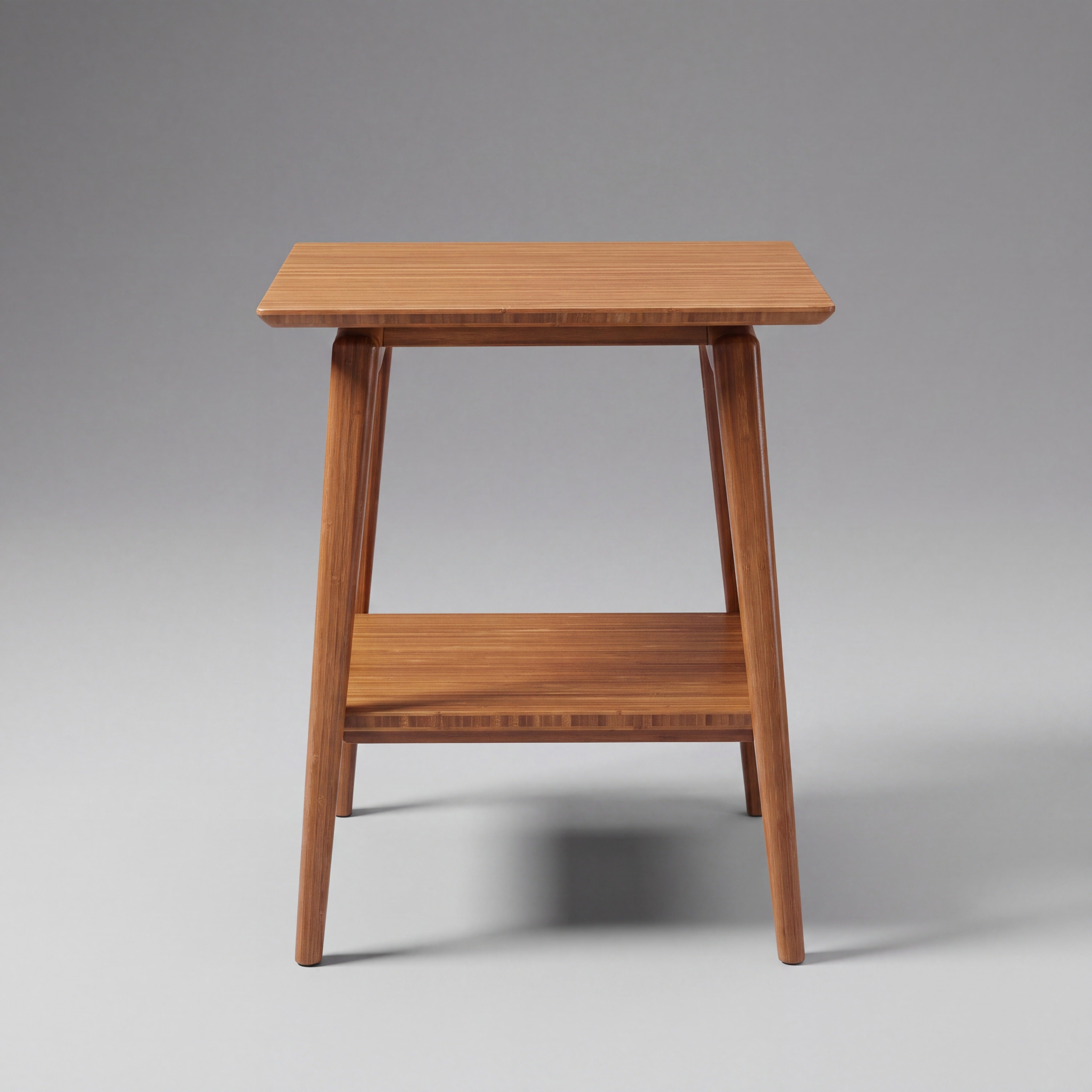 Greenington Antares End Table in Amber Finish