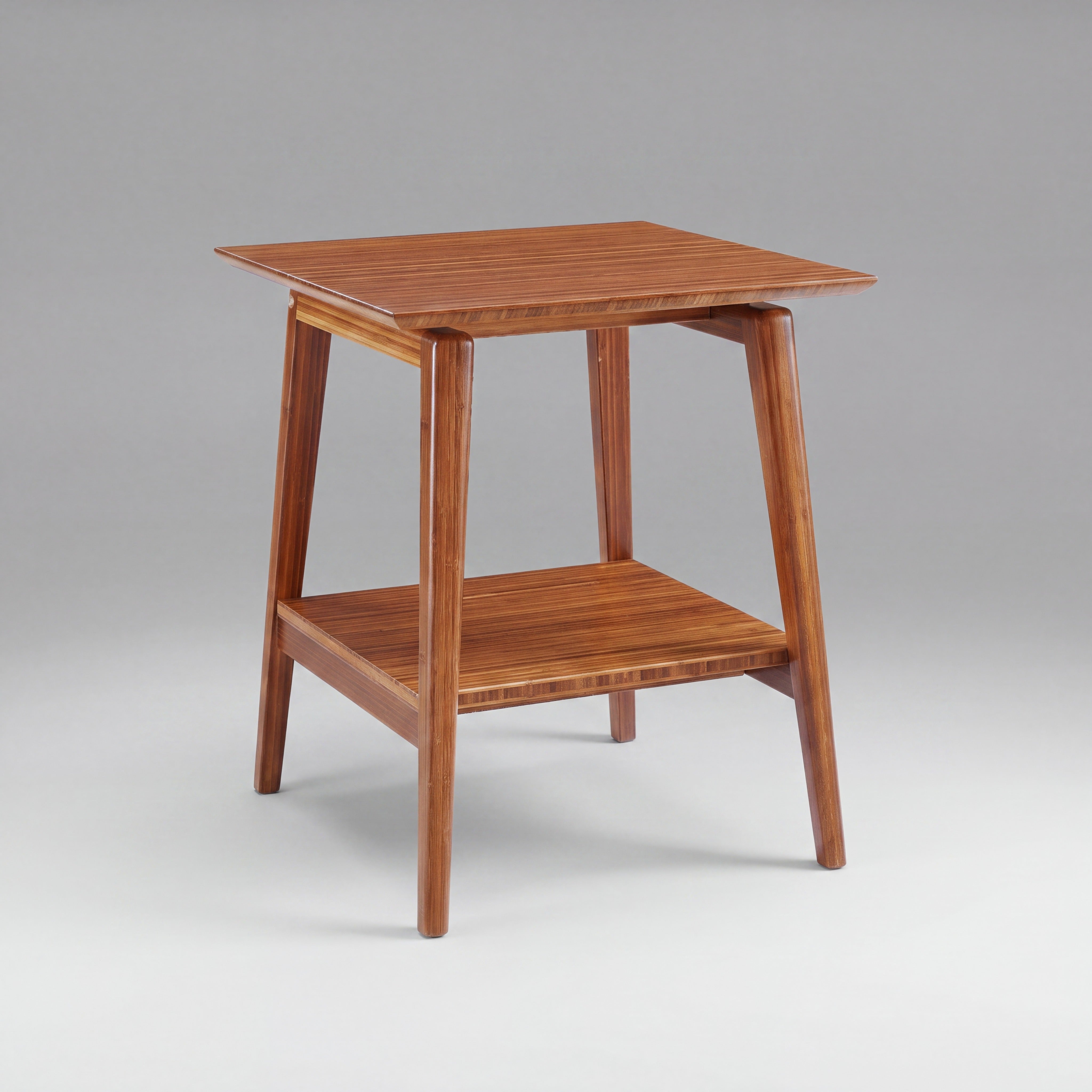 Greenington Antares End Table in Amber Finish