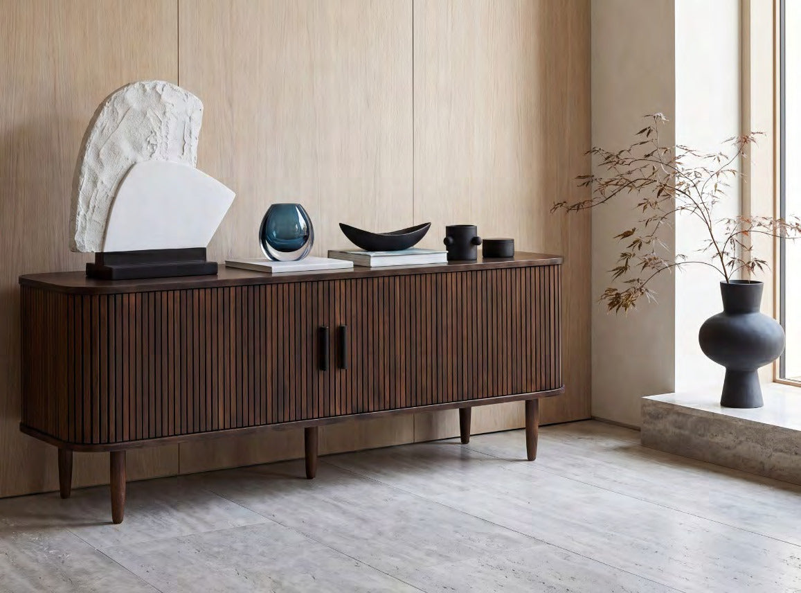 Carmel console in Black Walnut