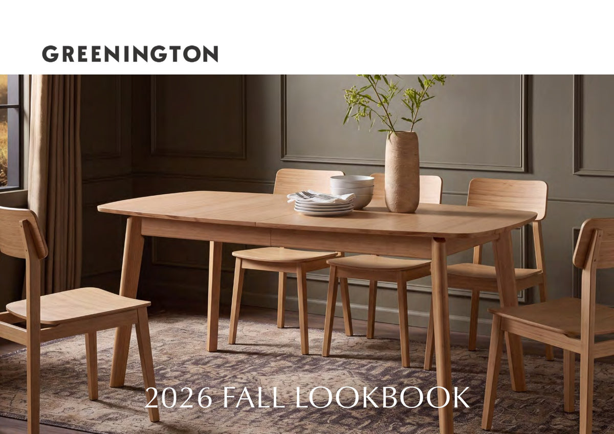 Greenington 2026 Fall Lookbook cover