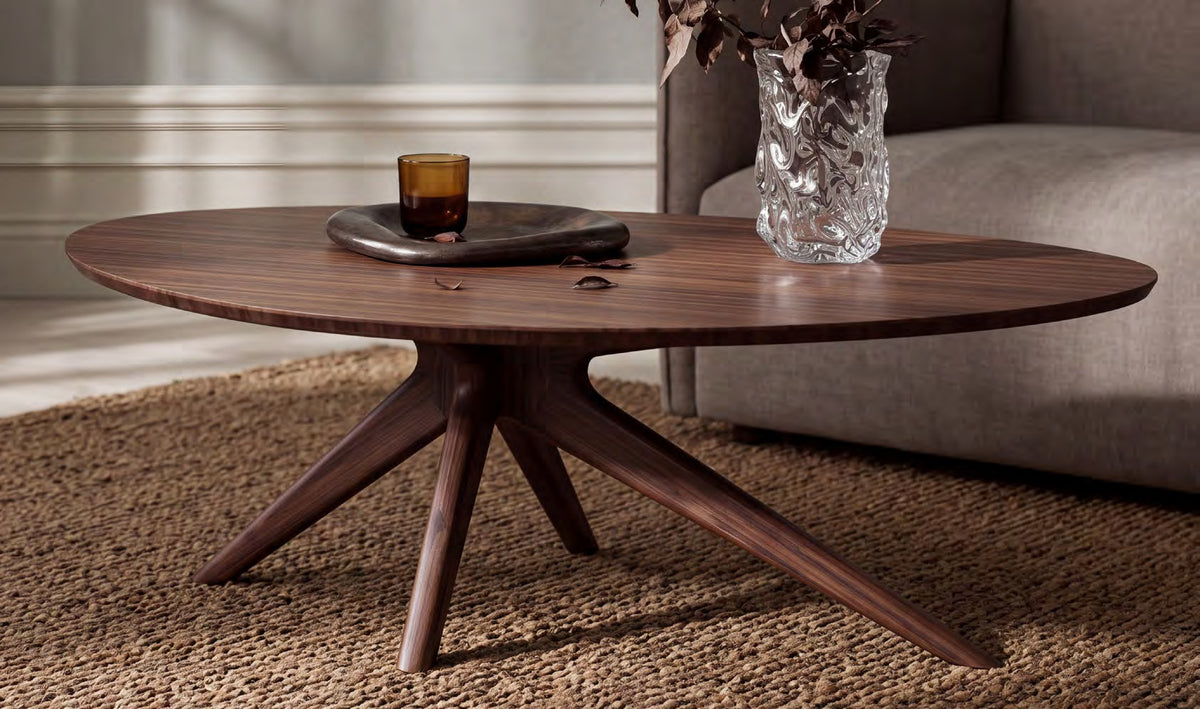 Rosemary coffee table in Black Walnut