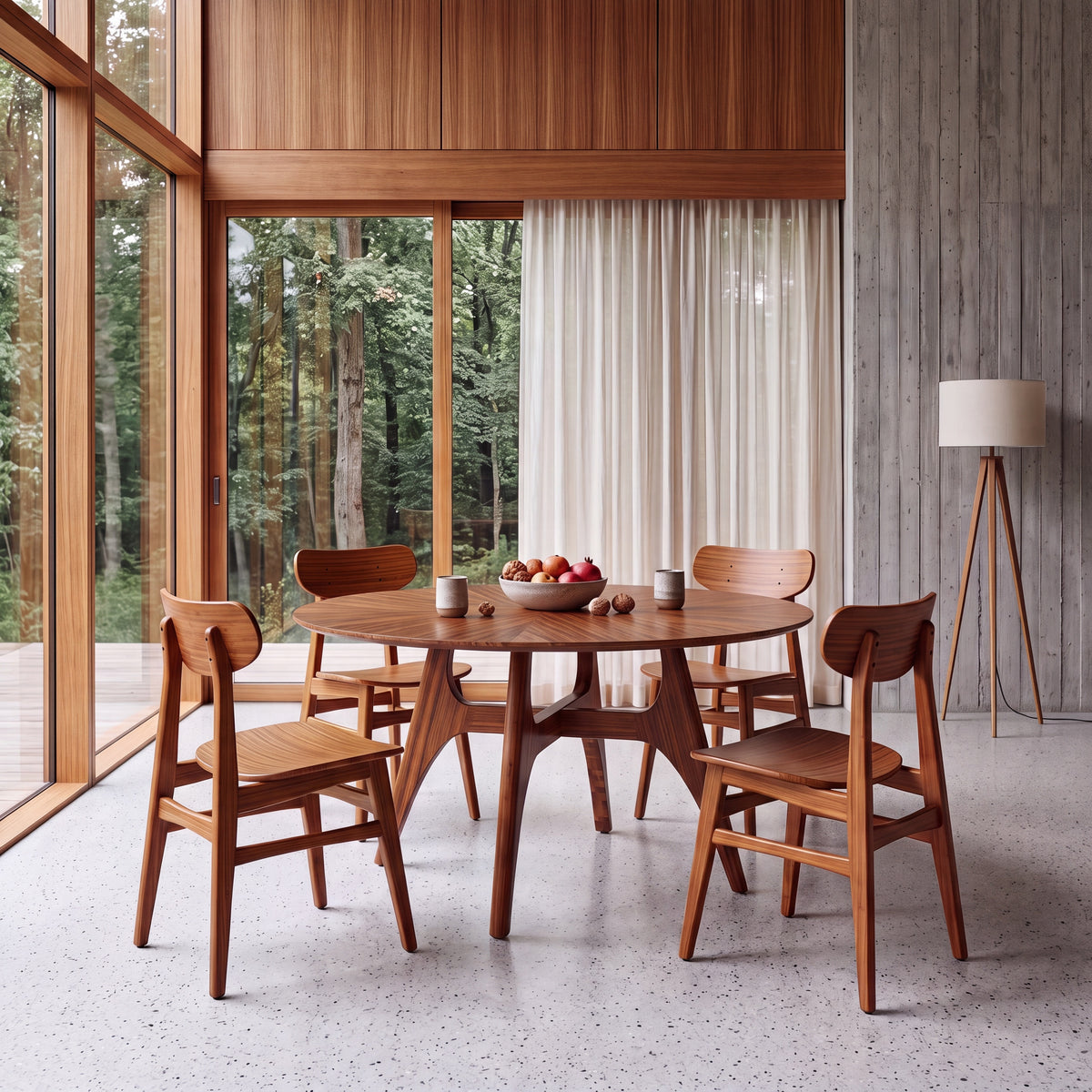 Stella dining table in Amber