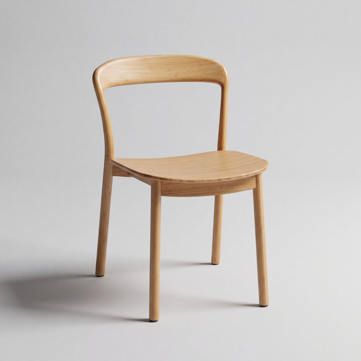 Greenington Hanna Dining Chair in Wheat bamboo, on a studio background