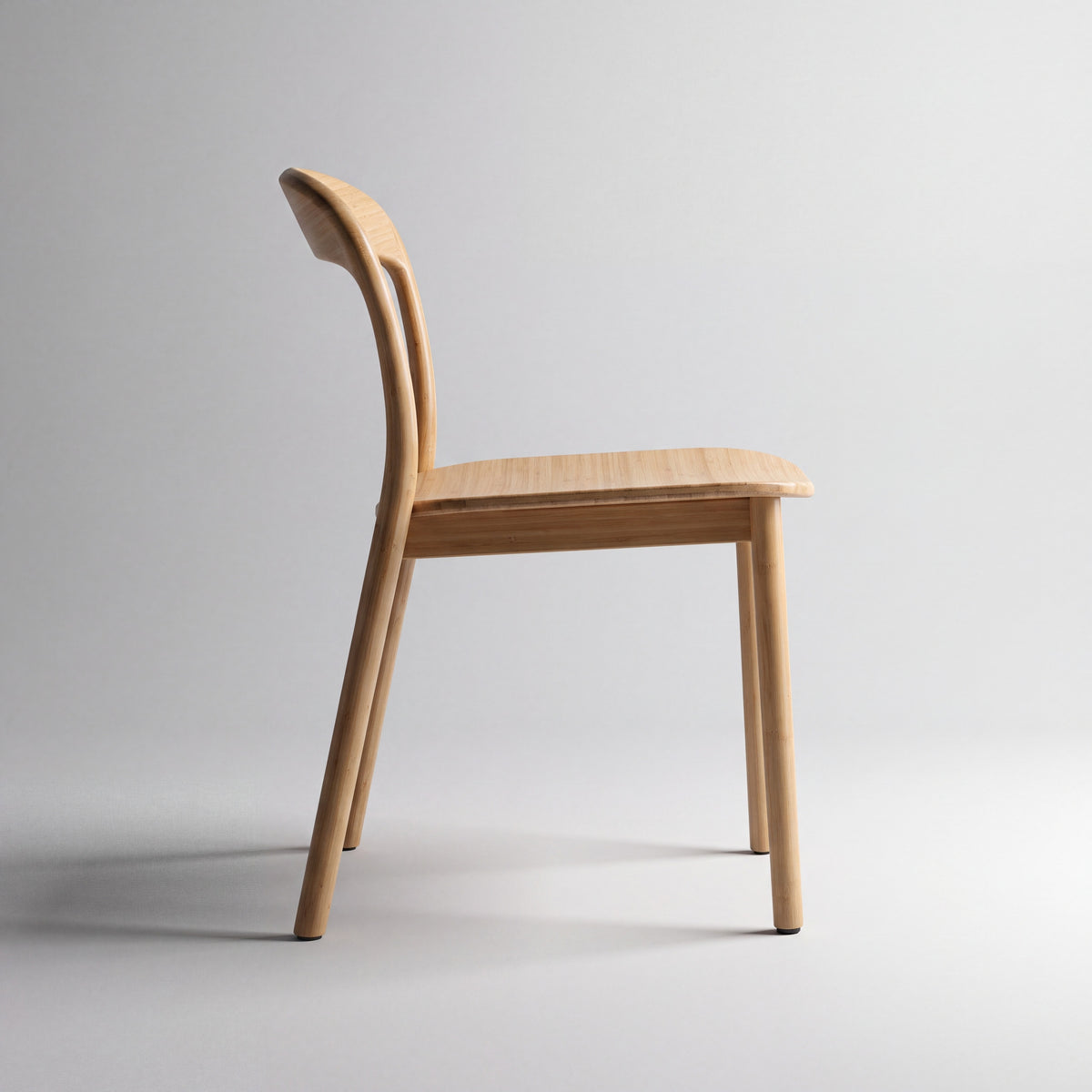 Greenington Hanna Dining Chair in Wheat bamboo, shown on a plain background