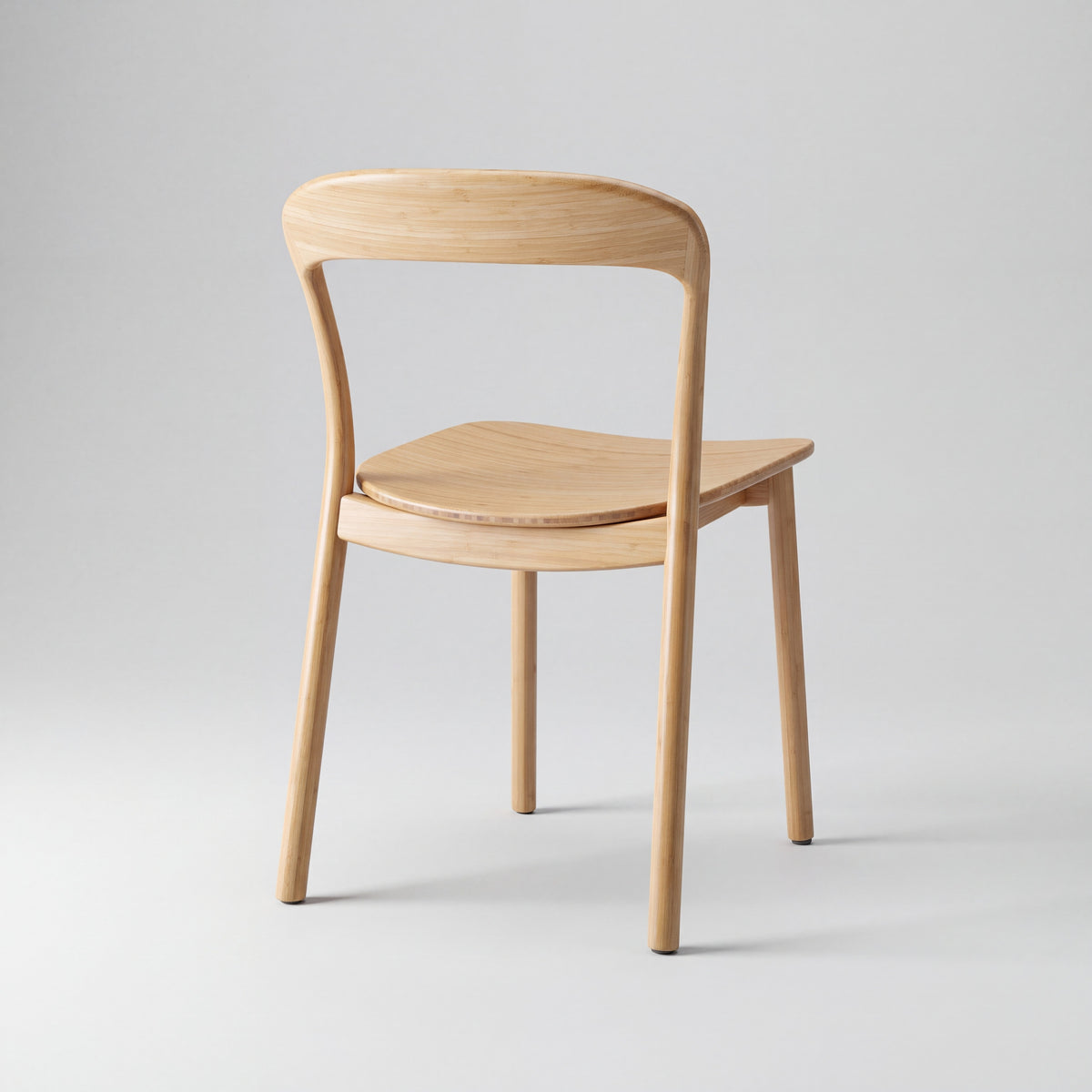 Greenington Hanna Dining Chair in Wheat bamboo, on a studio background