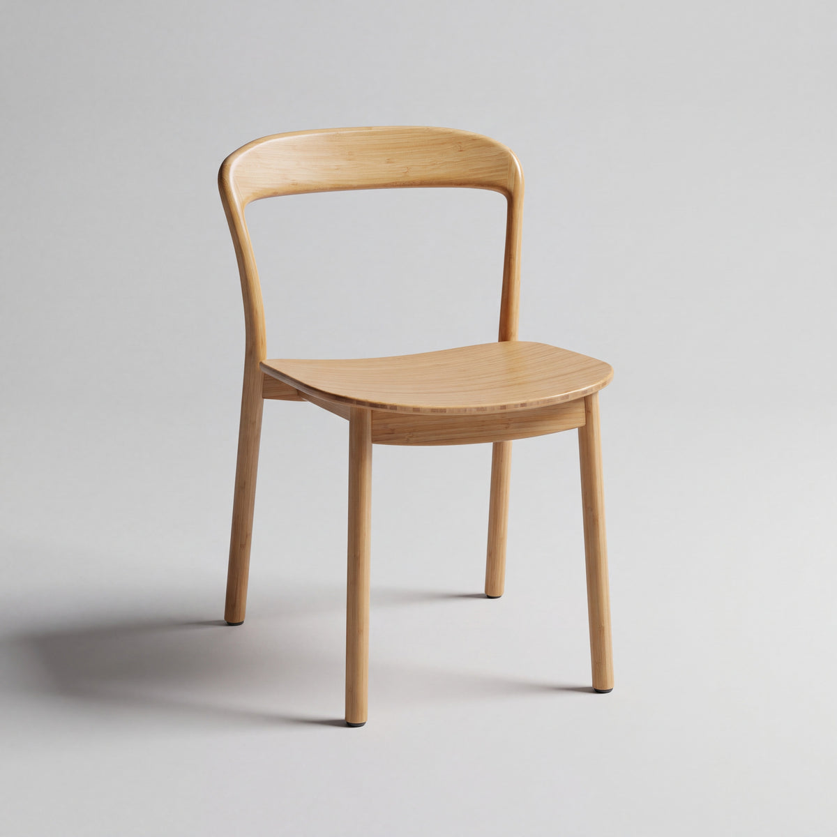Greenington Hanna Dining Chair in Wheat bamboo, on a studio background