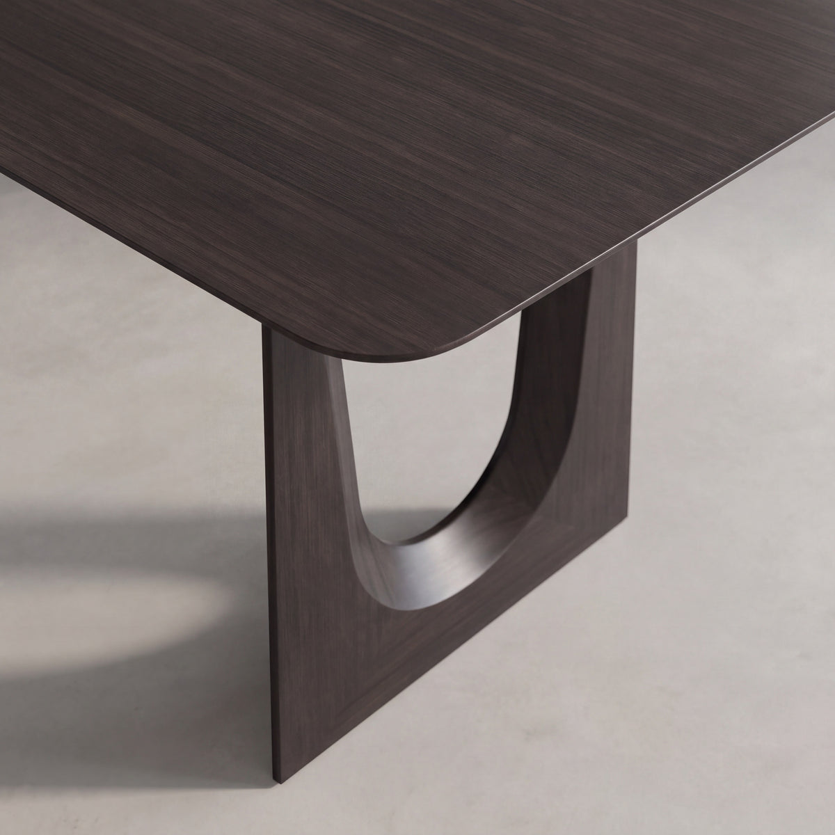Greenington Hanna Dining Table in Caviar bamboo