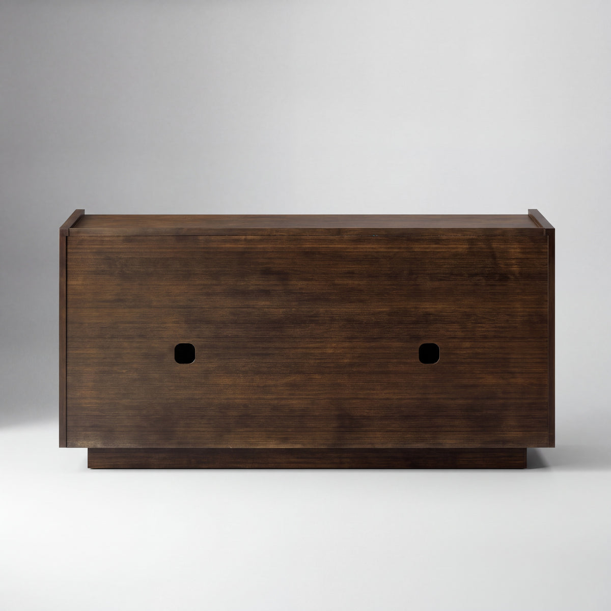 Greenington Hudson Sideboard/Media Center in Black Walnut bamboo, on a studio background