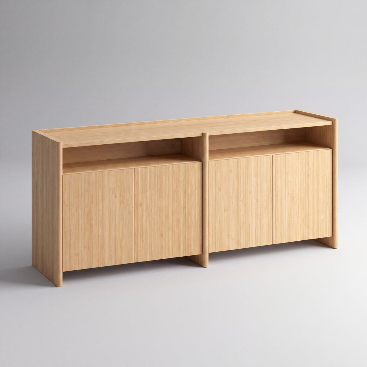 Greenington Hudson Sideboard/Media Center in Wheat bamboo, on a studio background