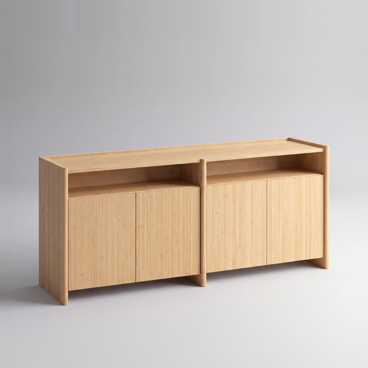 Greenington Hudson Sideboard/Media Center in Wheat bamboo, on a studio background