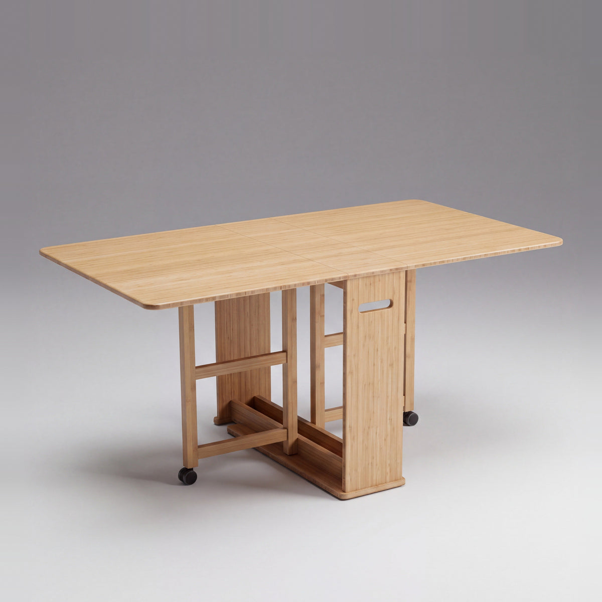 Greenington Linden Gateleg Table in Caramelized bamboo, on a studio background