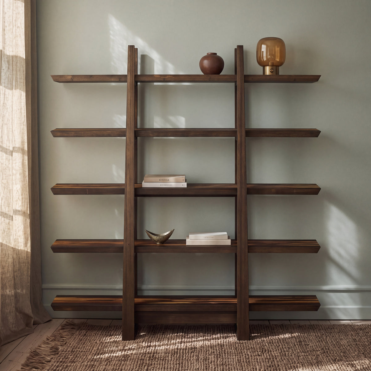 Greenington Magnolia Shelf in Black Walnut bamboo
