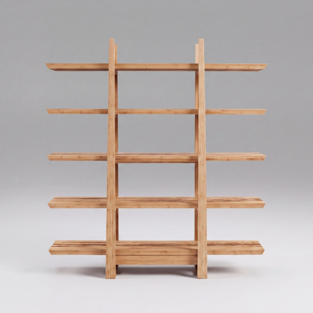 Greenington Magnolia Shelf in Caramelized bamboo, shown on a plain background