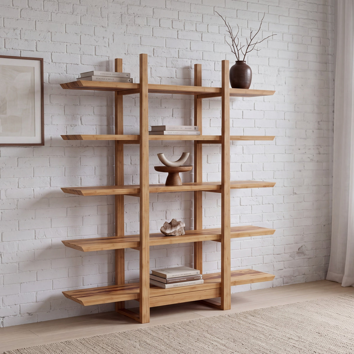 Greenington Magnolia Shelf in Caramelized bamboo