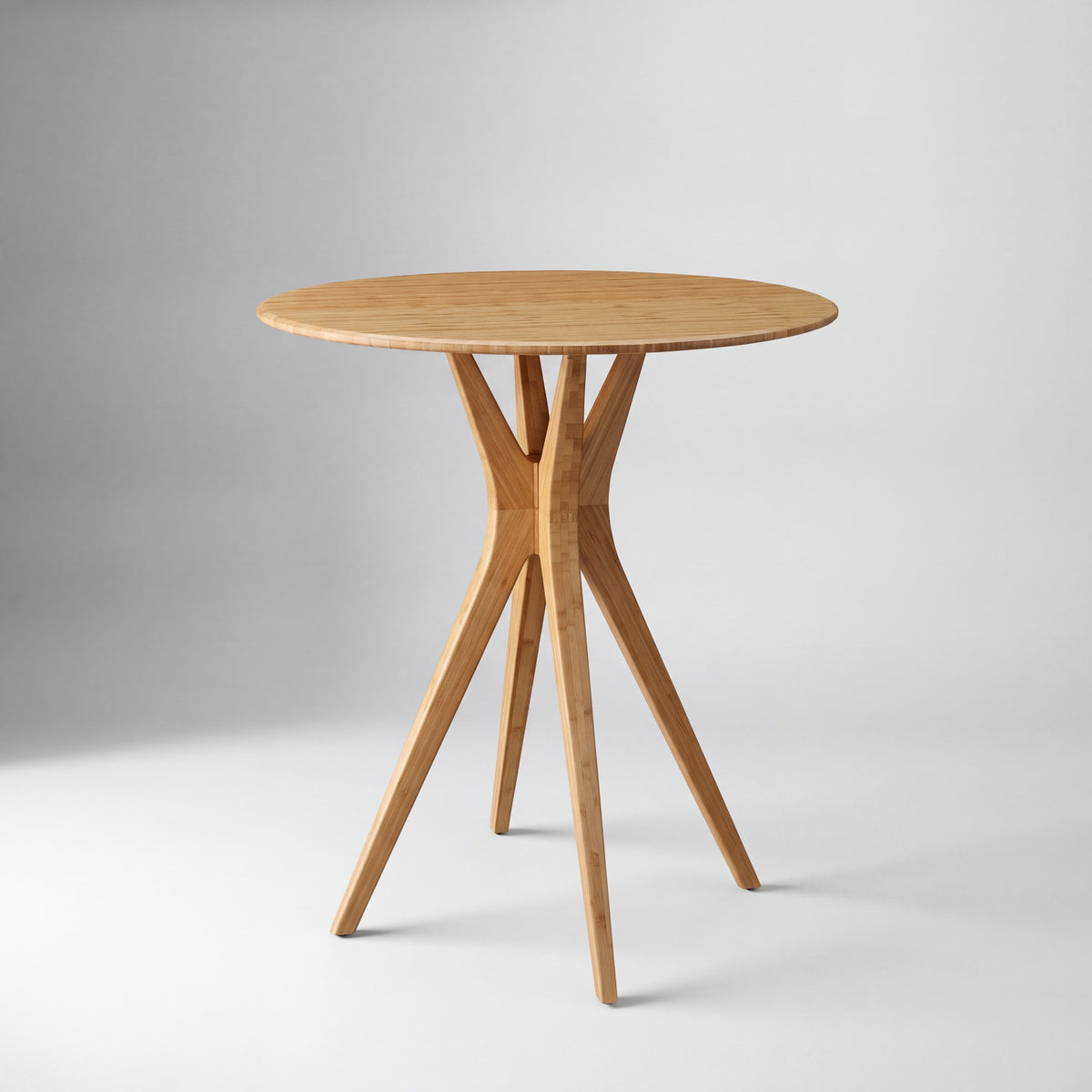 Mimosa bar table in Caramelized