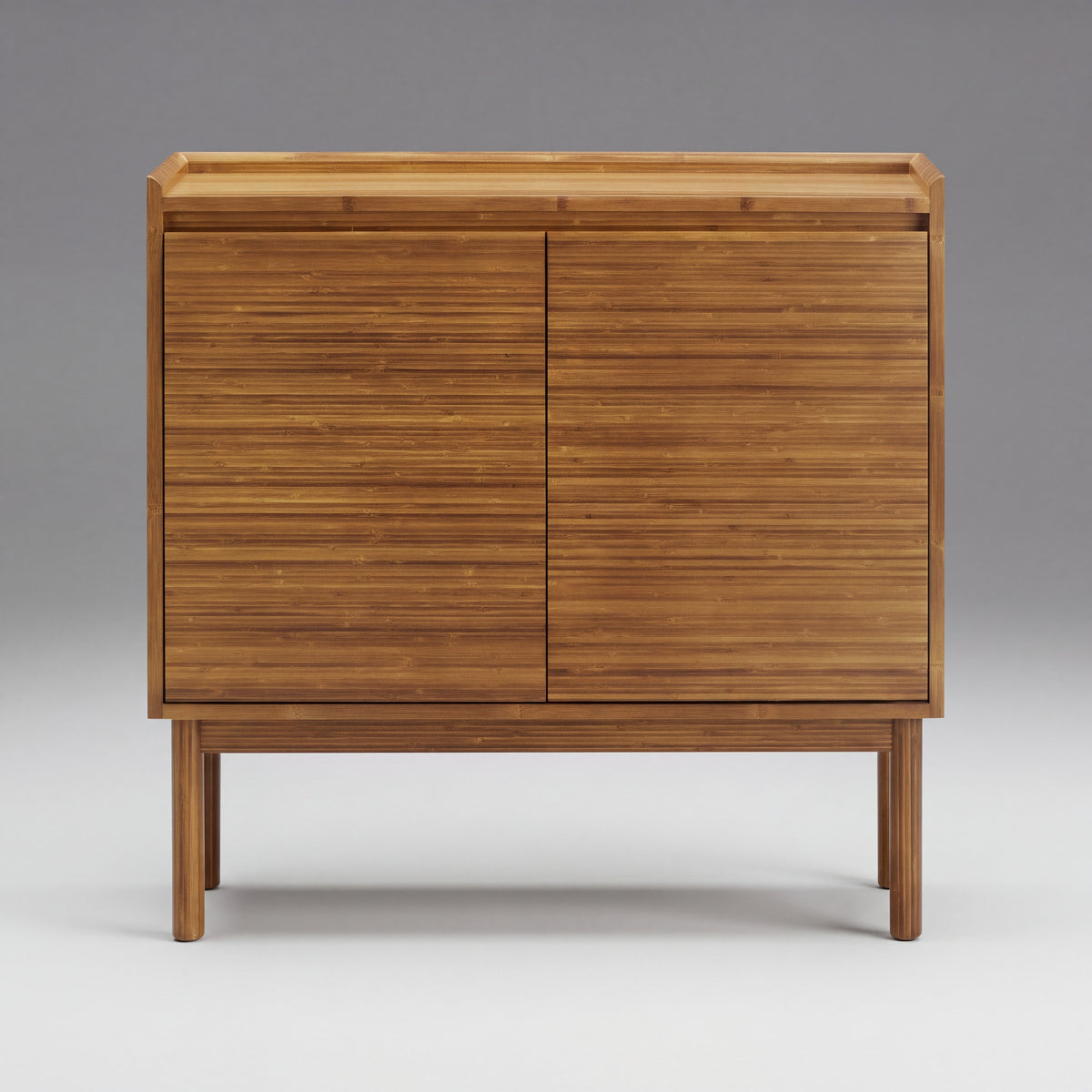 Greenington Mira Console in solid bamboo, on a studio background