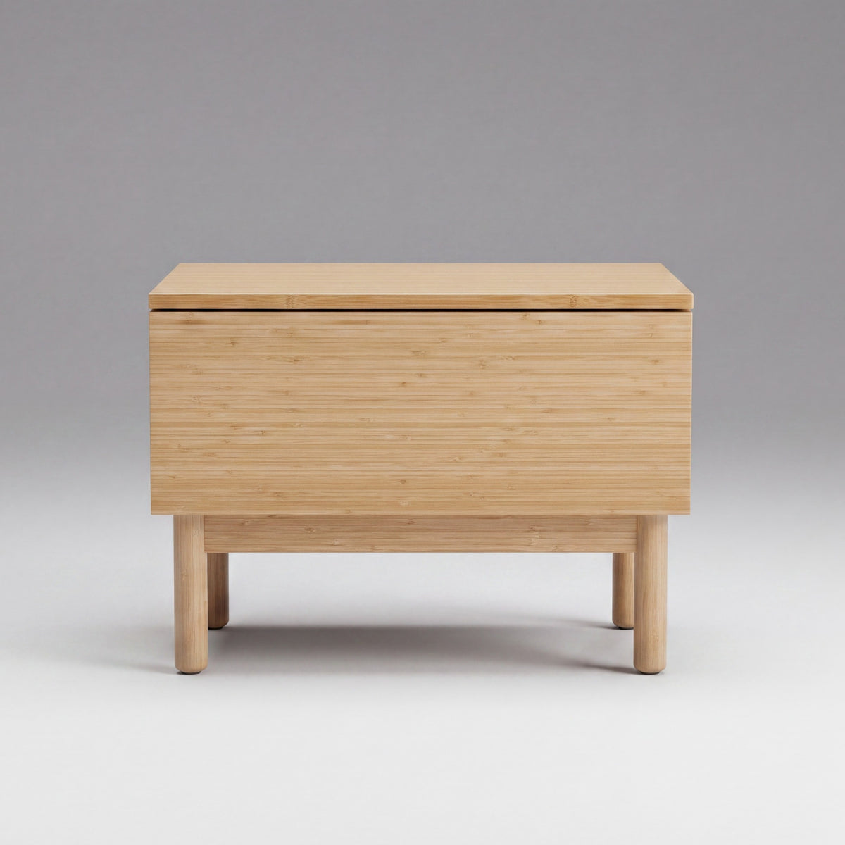 Greenington Monterey Nightstand in Wheat bamboo, shown on a plain background